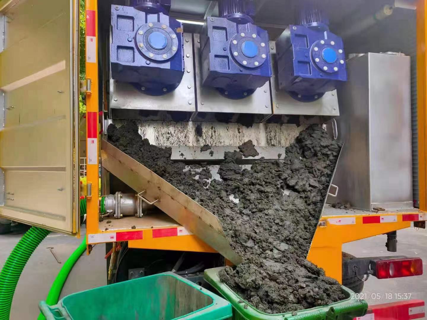 铜仁化粪池清掏城市维护站-泥浆净化干湿分离处理